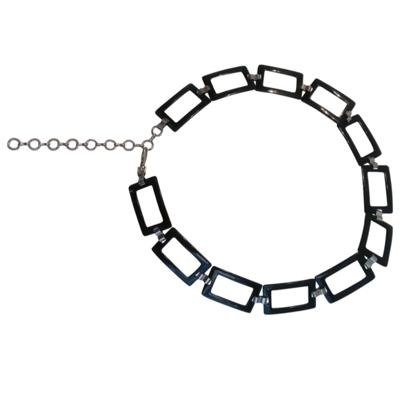 🇨🇦 NWT Banana Republic metal chain belt L-XL - Picture 3 of 4